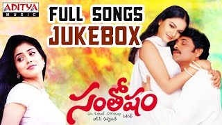 Santhosham Full Songs  Jukebox || Nagarjuna, Shreya, Gracy Singh