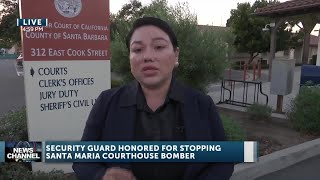 Grand Jury recognizes guard’s heroism following the Santa Maria Superior Courthouse bombing