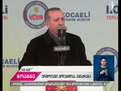 თურქეთის პრეზიდენტი ჰოლანდიას „ბანანის რესპუბლიკას“ უწოდებს