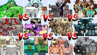 BOSS MOBS SQUADS TOURNAMENT | Minecraft Mob Battle screenshot 5