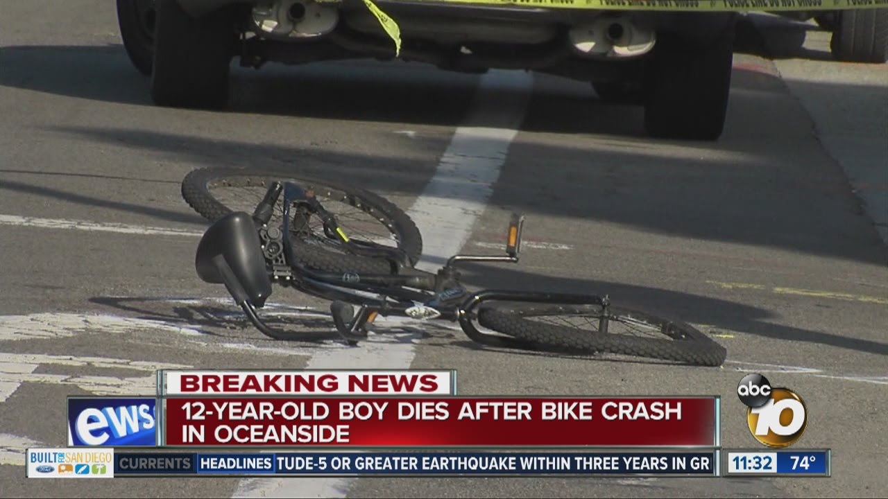 12-year-old dies after getting hit by a truck in Oceanside - YouTube