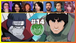 Naruto Shippuden Episode 14 | Guy vs Kisame! | Reaction Mashup ナルト 疾風伝