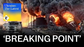 Russian gas production ‘buckles’ under Ukrainian strikes | Ukraine: The Latest
