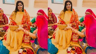 Katrina Kaif's grand Godh Bharai Ceremony at Sasural Flaunting her Baby Bump with family