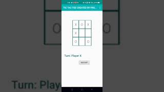 TIC TAC TOE ON ANDROID PHONE screenshot 2