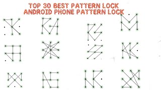 Top 30 most popular pattern lock/impossible Android phone For Best pattern lock| #viralvideo