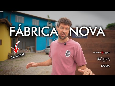 NOVA FÁBRICA DE PRANCHAS MAGIC SURF