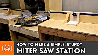 See how I made a simple miter saw station! Sponsored Promo Code: “make” for $50 off a premium mattress: http://www.casper.com/