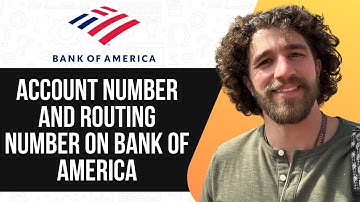 HOW TO FIND ACCOUNT NUMBER AND ROUTING NUMBER ON BANK OF AMERICA APP 2025 (SIMPLE GUIDE)