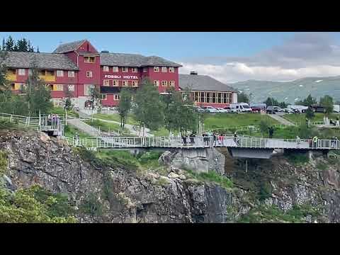 Vøringsfossen waterfall near