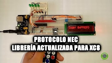 PROTOCOLO NEC - LIBRERÍA ACTUALIZADA PARA XC8 (PIC18F2550 Y PIC18F4550)