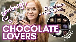 3 Places For Chocolate Lovers In Edinburgh Taste Shop Learn About Chocolate In Scotland