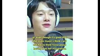 Chen talking about if he having a daughter