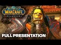 World of Warcraft Classic Full Presentation | BlizzCon 2023