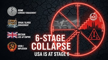 The 6-Stage Collapse Pattern: Rome, Spain, USSR... USA Is At Stage 6