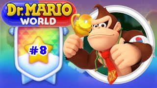 Dr. Mario World Versus Mode Season 7 Gameplay #8: Dr. Donkey Kong