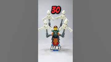 The MOST Arms a LEGO Minifigure Can Possibly Have is… #lego #legos #shorts