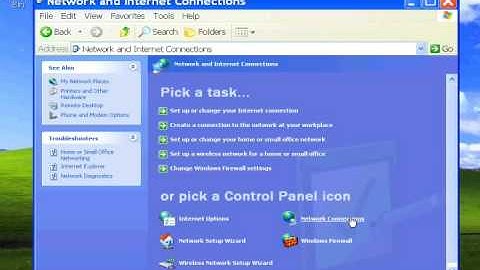 NexAira Router Trouble Shooting - Change DHCP Settings on Windows XP