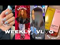 WEEKLY VL♡G: BIG CHOP?!, SKINCARE HAUL, IM A CAVA GIRL NOW &amp; MORE