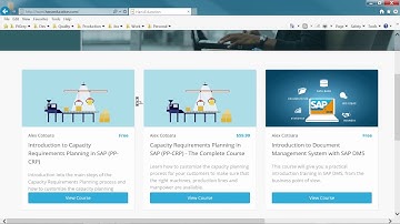 Take the best SAP online courses on HanaEducation.com. Sign In for FREE today!