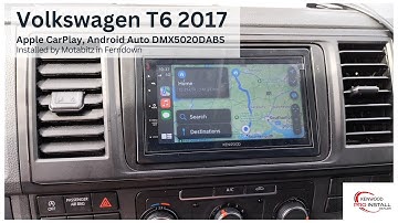 VW T6 Van Stereo Upgrade to CarPlay, Android Auto DMX5020DABS