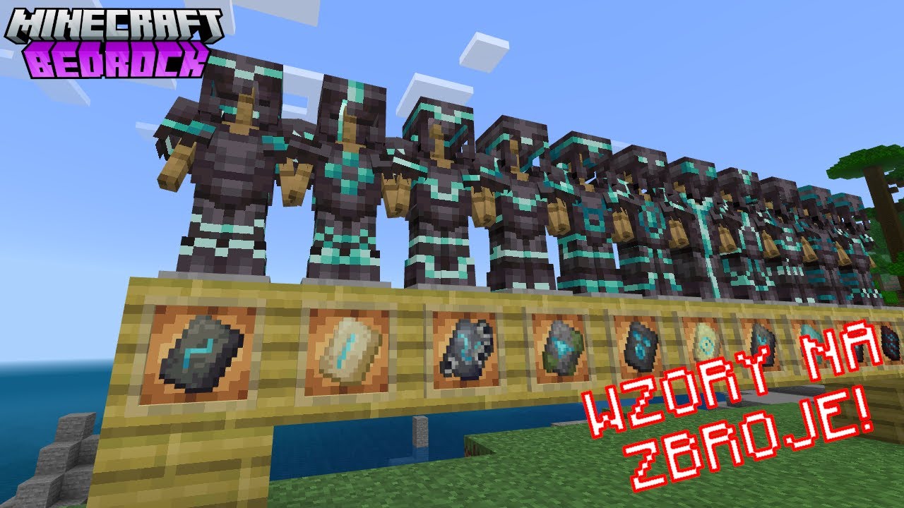 Jak Zrobić Zbroje Z Kolczugi Minecraft WZORY na Zbroję w Minecraft BEDROCK! - YouTube