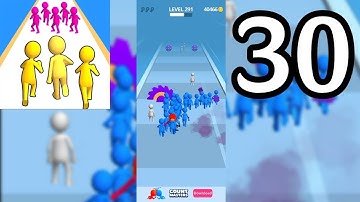 Join Clash 3d - Android Gameplay Walkthrough Part 30 Level 291-300