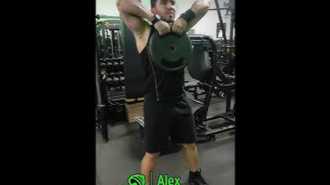 Remada Alta com Anilha