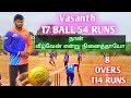 Cricket  semi  tirunelveli 25k tournament  thisayanvilai vs uvari    8 over match kanyakumari