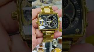 SKMEI 2229 Square Shape Dual Movement Multifunctional Watch⌚