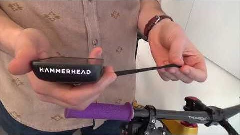 Hammerhead Karoo - Lanyard On Bike