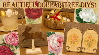 Dollar Tree Crafts Spring and Easter DIYs | Just Our Imagination Playlist Challenge