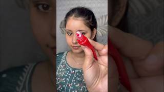 School Makeup Look *Annual Day*✨📚 #youtubeshorts #makeup #ytshort #selfcare #college #schoollife