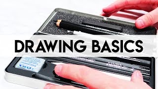 HOW TO DRAW WITH CHARCOAL | Materials & Basic Techniques