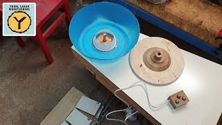 I Built a Potters Throwing Wheel Out of a Broken Treadmill