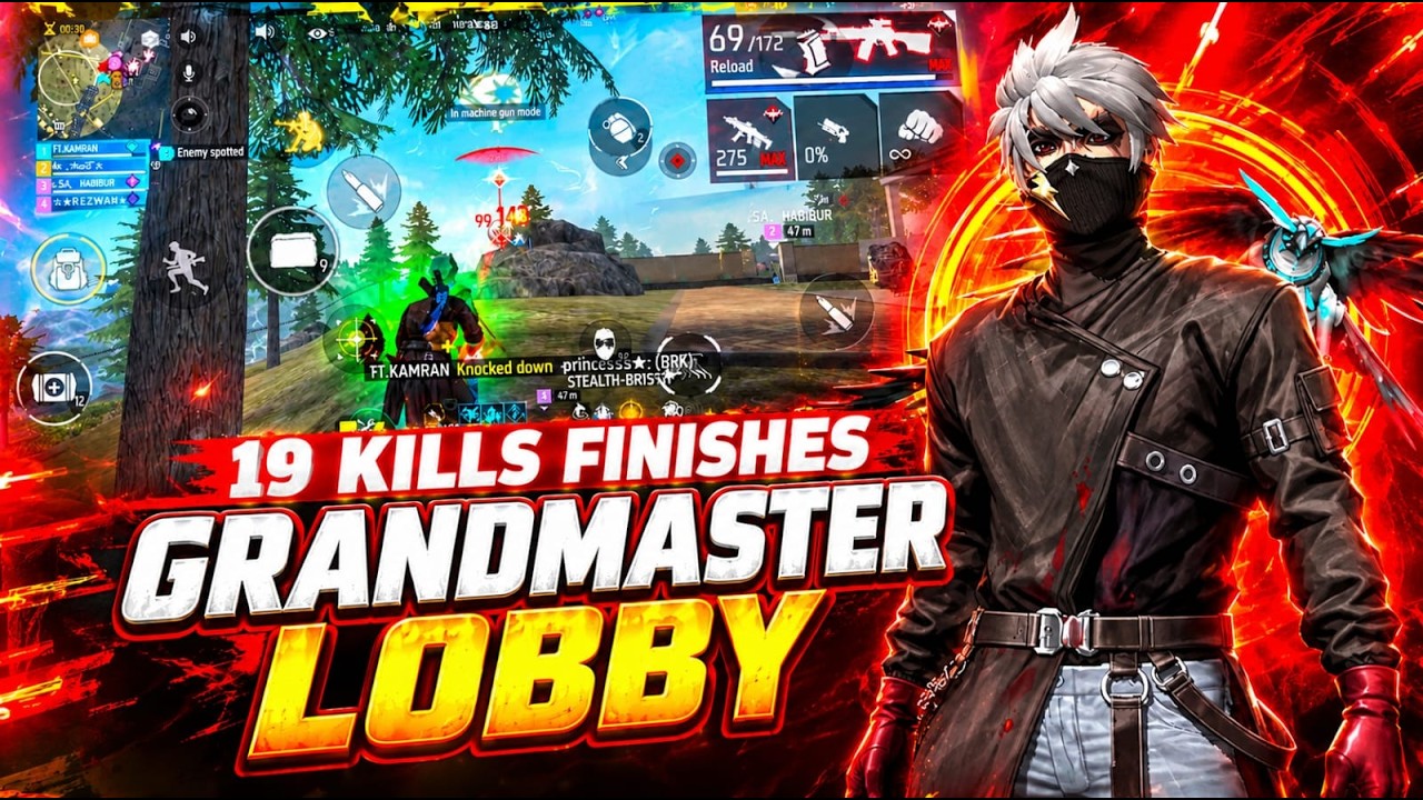 Br Rank Full Gameplay | Solo vs Squad Full Game Play | Garena Free Fire ...