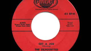 Video thumbnail of "1958 HITS ARCHIVE: Get A Job - Silhouettes (a #1 record)"
