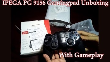 IPEGA PG 9156 Gamepad Unboxing with gameplay