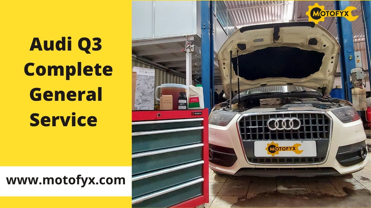 Audi Q3 Car Service Starting At Just ₹ 13,999 Genuine Spare Parts 60 Day Service Warranty