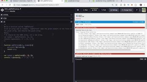 JavaScript Exercises | Hack Reactor