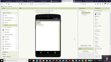 AppInventor GUI para Android Mi primera app para móviles TIC 2 Bachillerato IES Monterroso