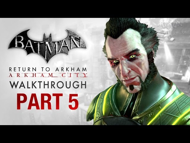 Batman: Return to Arkham Asylum Walkthrough - Part 5 - Arkham Mansion  (Zsasz) 