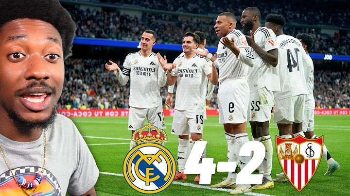 EVERYBODY Was Banging Outside The Box!🔥 Real Madrid 4-2 Sevilla Reaction