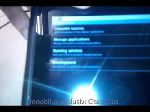 moobilux exklusiv Hands On Cisco Cius