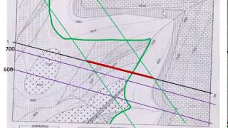 Geological Map Part -6,  (Uniclinal Map with Unconformity),Practical Geography