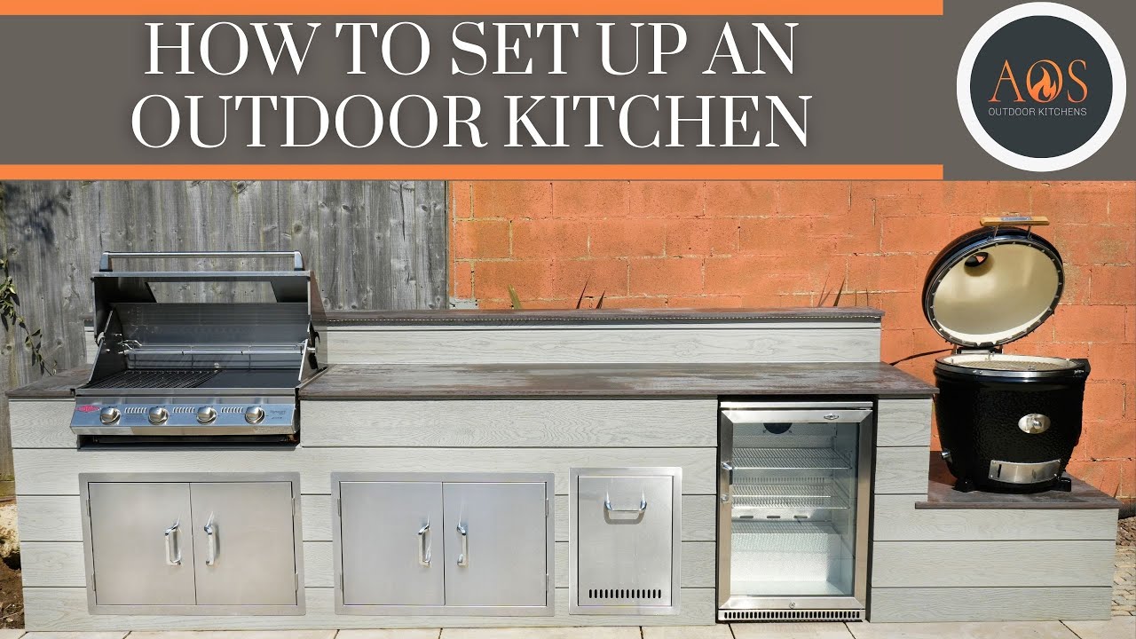 How to Set Up Your Outdoor Kitchen