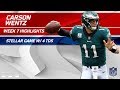 Carson Wentz's MVP Performance w/ 4 TDs! 🏆 | Redskins vs. Eagles | Wk 7 Player Highlights