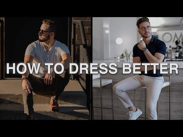 how to dress men