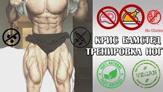 Крис Бамстед теперь веган? Тренировка ног, восстановление, диета, здоровье. Крис Бамстед теперь веган? Тренировка ног, восстановление, диета, здоровье.
