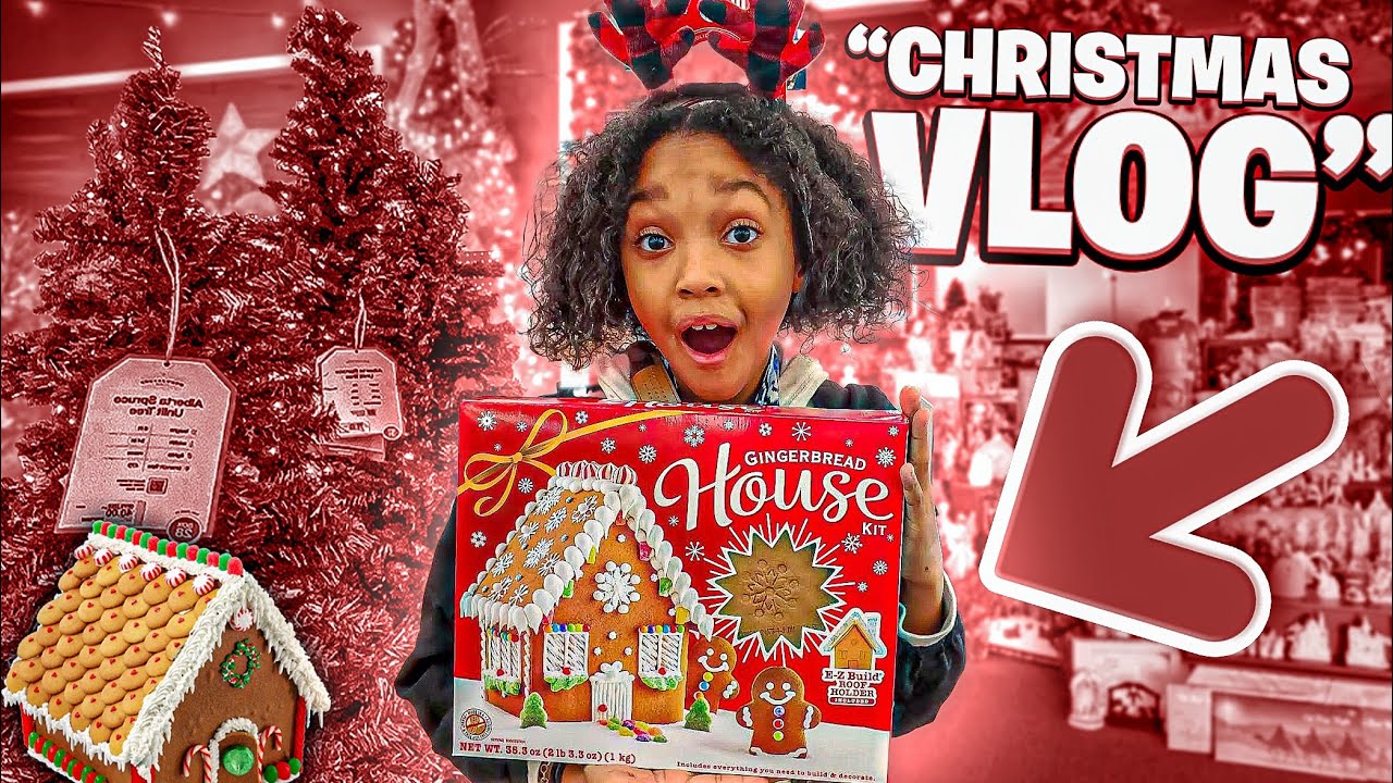 CHRISTMAS GINGERBREAD DISASTER VLOGMAS